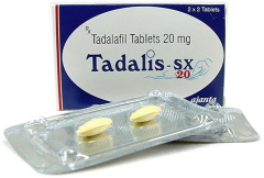 タダリスSX （20mg） 4錠（1箱）
